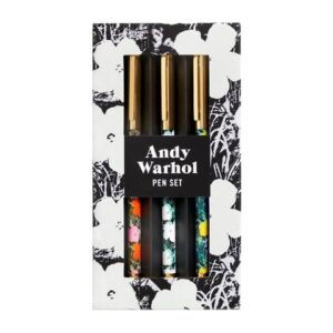 Andy Warhol Pen Set of 3 by  Galison