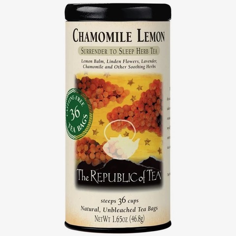 Chamomile Lemon Herbal Tea Bags by Republic of Tea