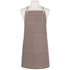 Mason Grey Cotton Apron by Danica