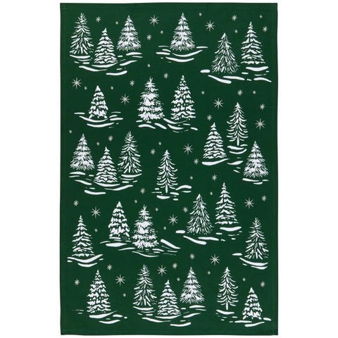Winter Frost Dishtowel