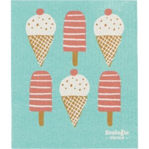 Swedish Sponge Cloth-Ice Cream by Ecologie Danica