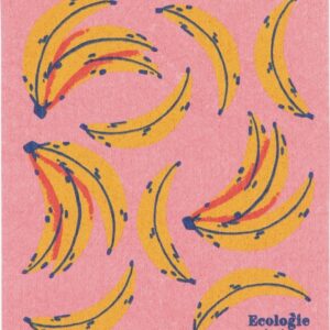 Swedish Sponge Cloth-Bananas by Ecologie Danica