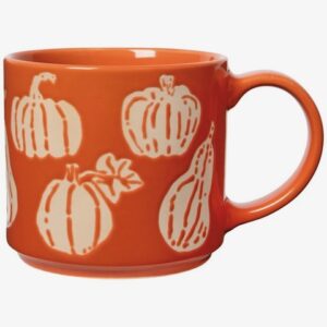 Stackable Harvest Gourd Mugs
