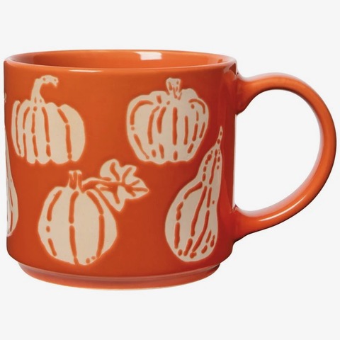 Stackable Harvest Gourd Mugs