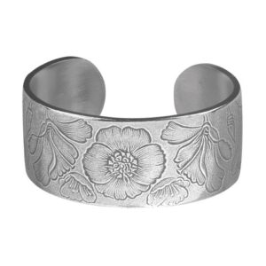 Classic August Flower of the Month Cuff by Salisbury