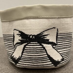 "Prim & Proper" Linen Basket by Danica