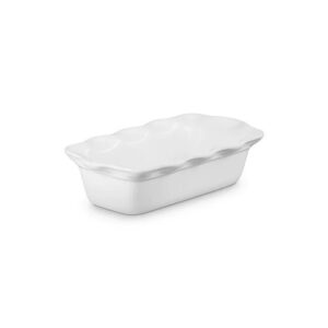 Le Creuset Heritage Fluted White Loaf Pan