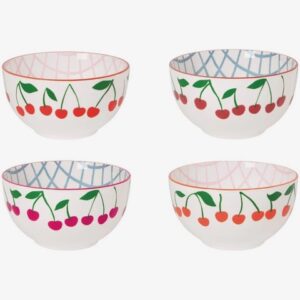 Very Cherry Set of 4 Assorted by Danica