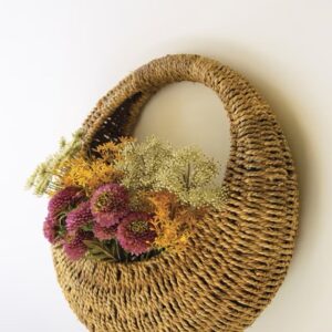 Woven Vine Wall Basket by Kala Lou