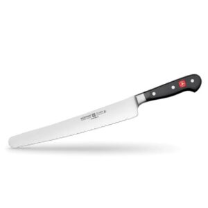 Wusthof Classic 10" Super Slicer - Wavy Edge, Full Tang, Forged