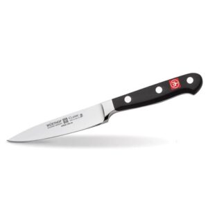 Wusthof Classic 4" Paring Knife - Straight Edge, Full Tang, Forged