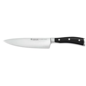 Wusthof Ikon 7" Chef Knife, Straight Edge, Full-Tang Forged
